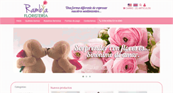 Desktop Screenshot of floristeriarambla.com
